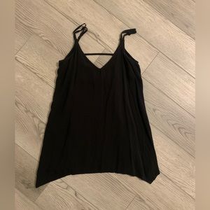 Extra Small Black mossimo open back spaghetti strap top